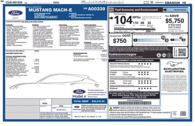 2025 Ford Mustang Mach-E Premium Sport