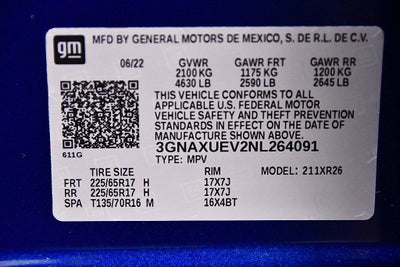 2022 Chevrolet Equinox LT