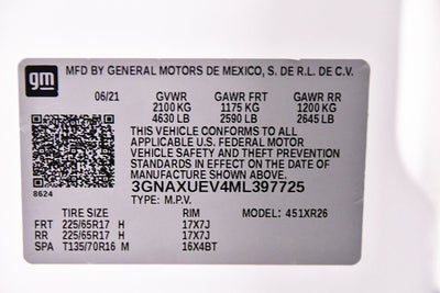 2021 Chevrolet Equinox LT