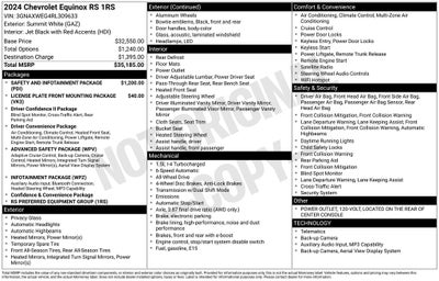 2024 Chevrolet Equinox RS
