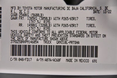 2023 Toyota Tacoma TRD Sport V6