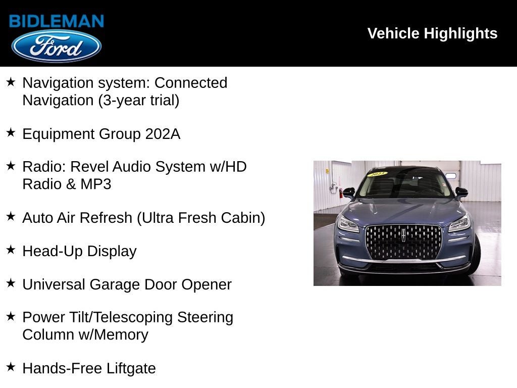 2023 Lincoln Corsair Reserve