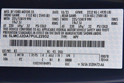 2023 Lincoln Corsair Reserve