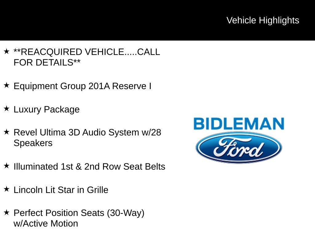 2022 Lincoln Navigator Reserve