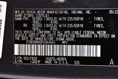 2023 Toyota Highlander LE