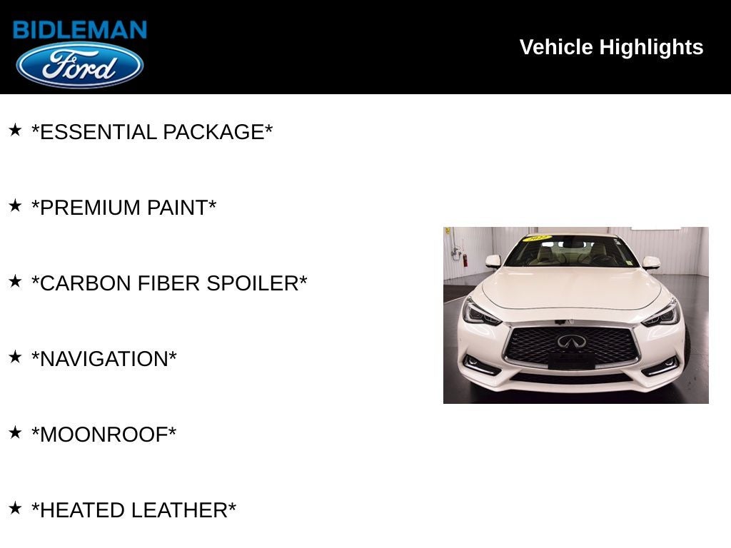 2022 INFINITI Q60 LUXE