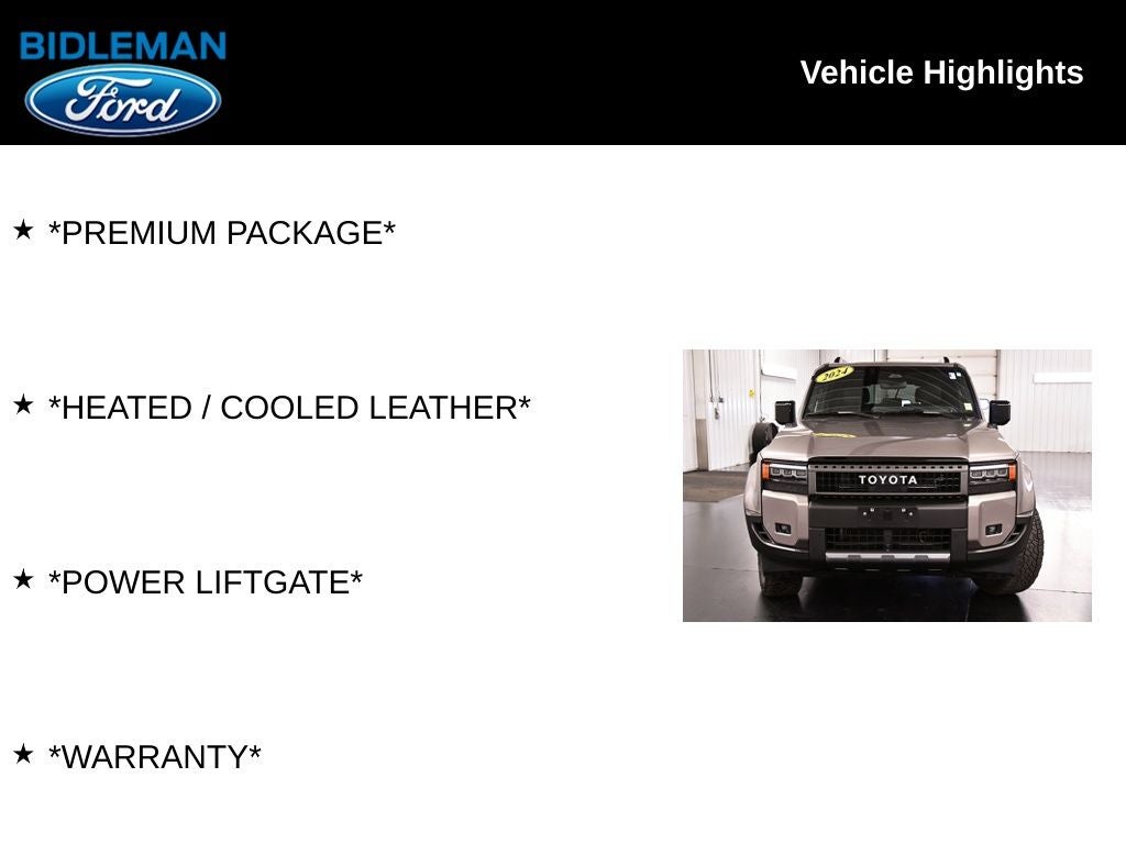 2024 Toyota Land Cruiser Base