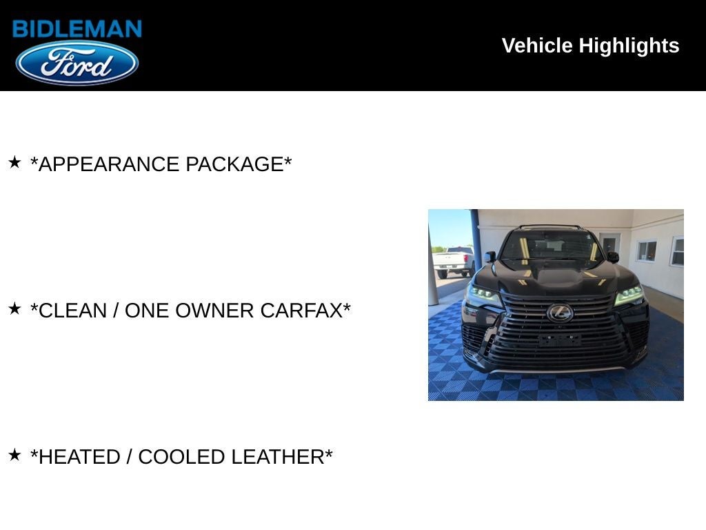 2024 Lexus LX 600 Luxury