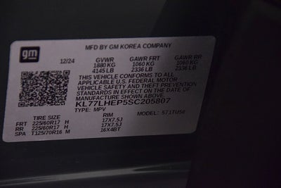 2025 Chevrolet Trax LT