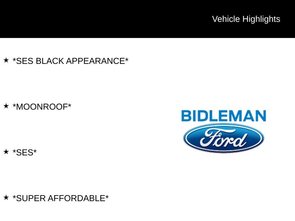 2019 Ford EcoSport SES