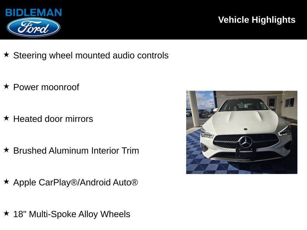 2025 Mercedes-Benz CLA CLA 250 4MATIC®