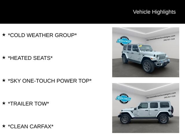 2023 Jeep Wrangler Sahara 4xe
