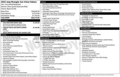 2023 Jeep Wrangler Sahara 4xe
