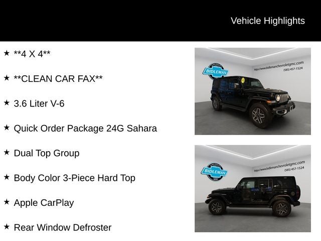 2025 Jeep Wrangler Sahara V6