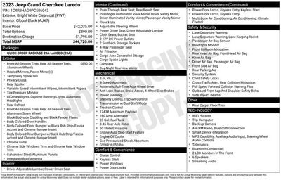 2023 Jeep Grand Cherokee Laredo