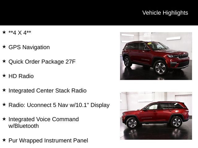 2022 Jeep Grand Cherokee 4xe