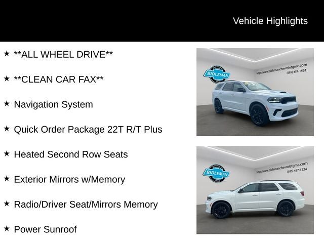 2025 Dodge Durango R/T Plus