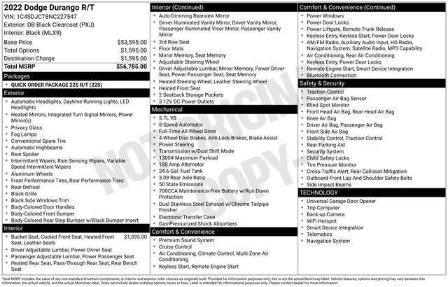 2022 Dodge Durango R/T