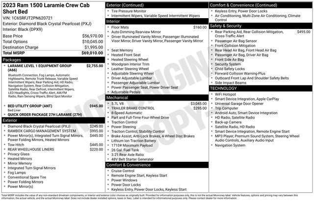 2023 RAM 1500 Laramie