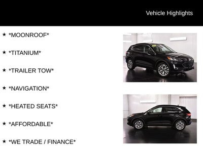 2022 Ford Escape Titanium