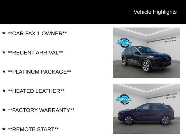 2025 Ford Escape Platinum