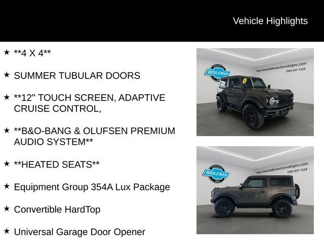 2022 Ford Bronco Wildtrak