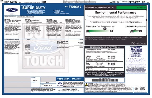 2024 Ford F-250SD Lariat 6-3/4' Box