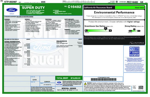 2023 Ford F-350SD XLT DRW 8' Box