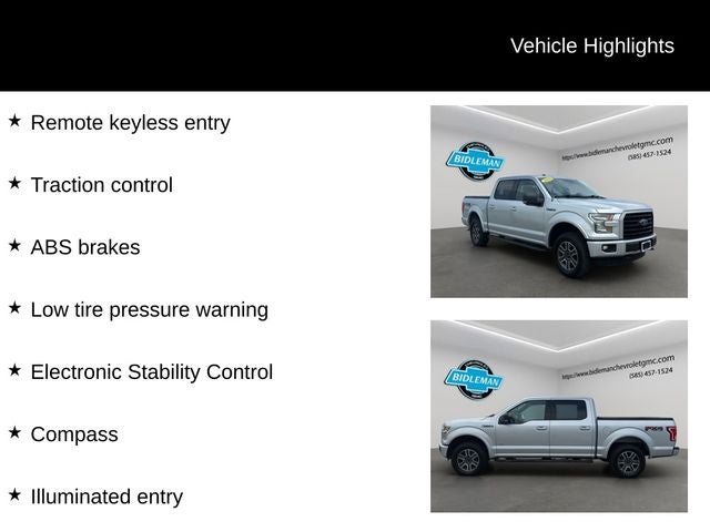 2016 Ford F-150 XLT Sport 5-1/2' Box