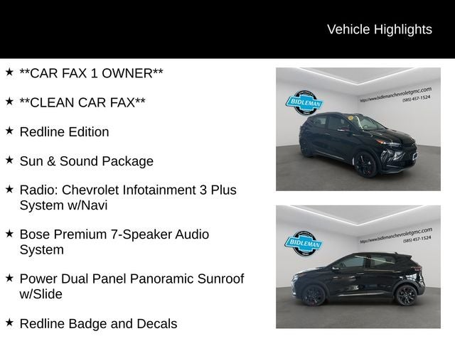 2023 Chevrolet Bolt EUV Premier Redline