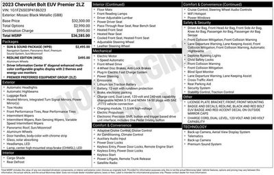 2023 Chevrolet Bolt EUV Premier Redline