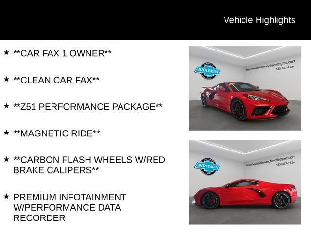 2020 Chevrolet Corvette Stingray 1LT