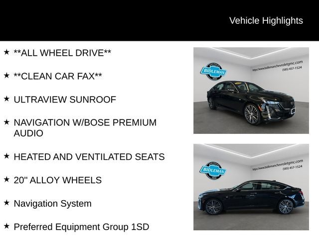 2024 Cadillac CT5 Premium Luxury