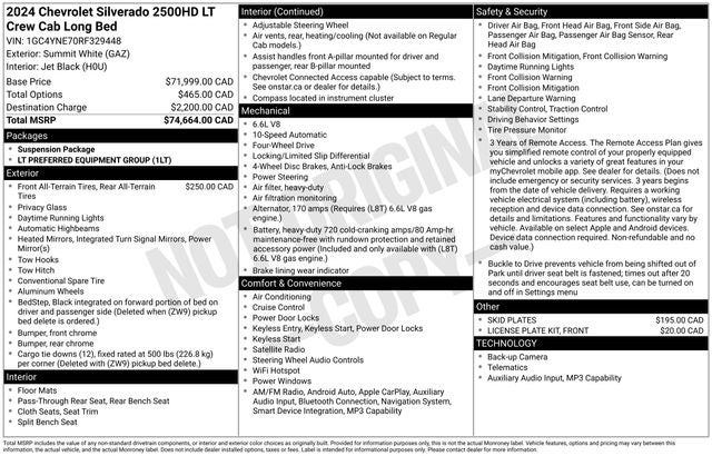 2024 Chevrolet Silverado 2500HD LT