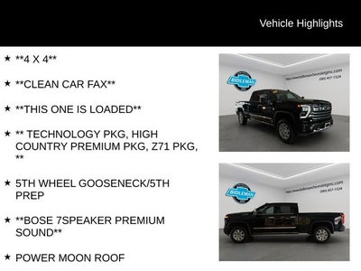 2024 Chevrolet Silverado 3500HD High Country Z71