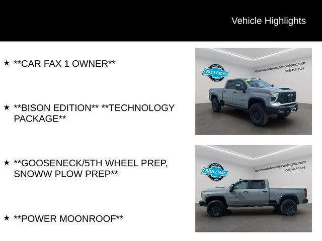 2024 Chevrolet Silverado 2500HD ZR2 BISON EDITION