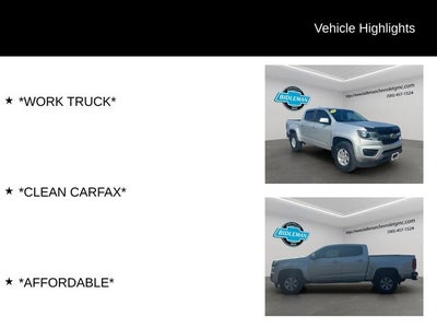 2019 Chevrolet Colorado Work Truck