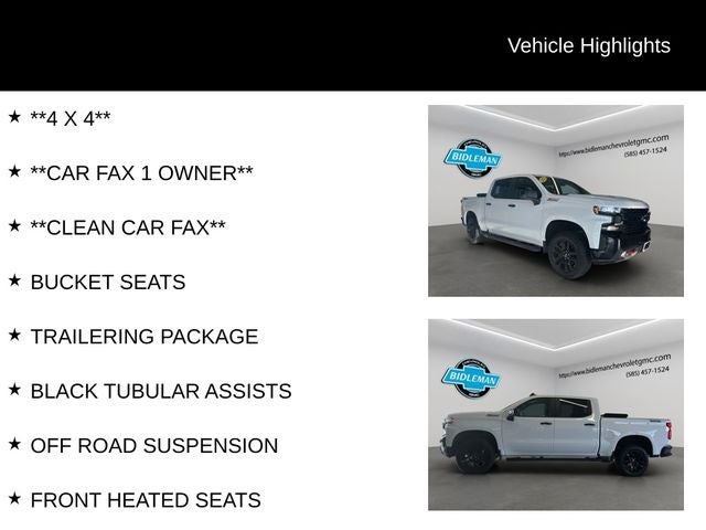 2021 Chevrolet Silverado 1500 LT Trail Boss Dark Essentials