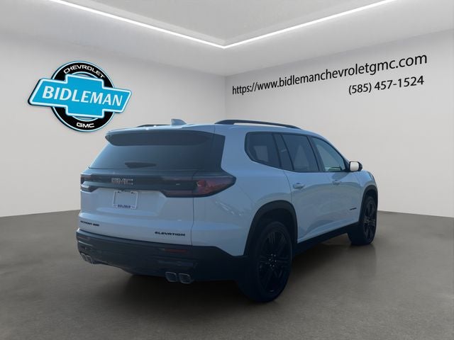 2026 GMC Acadia Elevation Black Edition