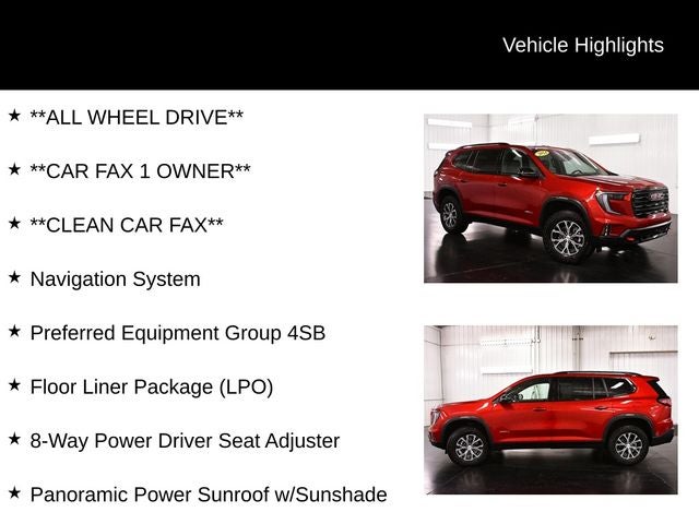2024 GMC Acadia AT4