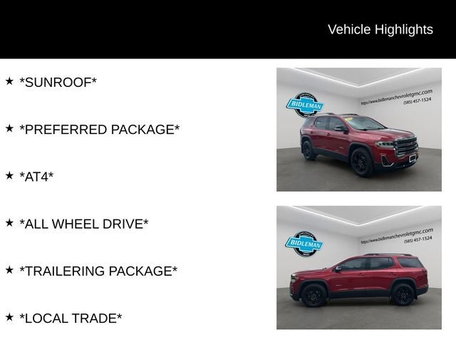 2023 GMC Acadia AT4