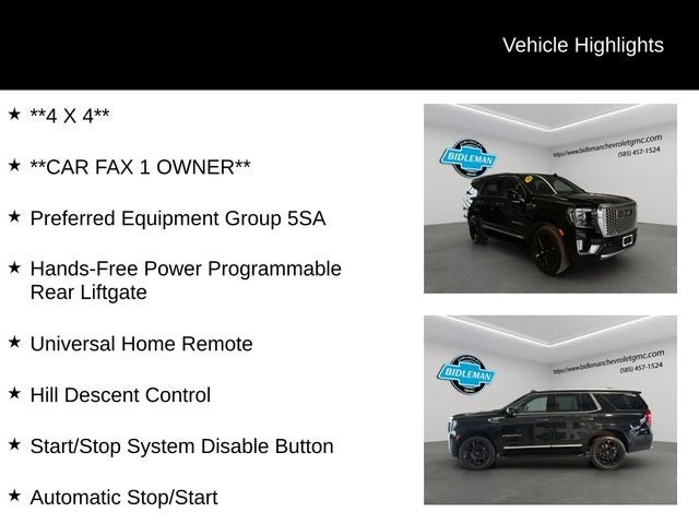 2022 GMC Yukon Denali