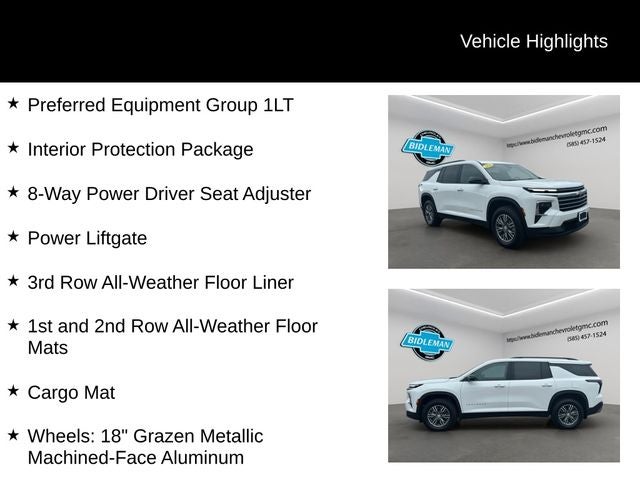 2026 Chevrolet Traverse LT 1LT