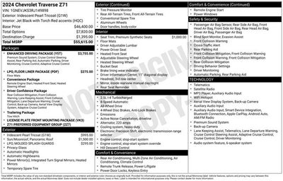 2024 Chevrolet Traverse Z71