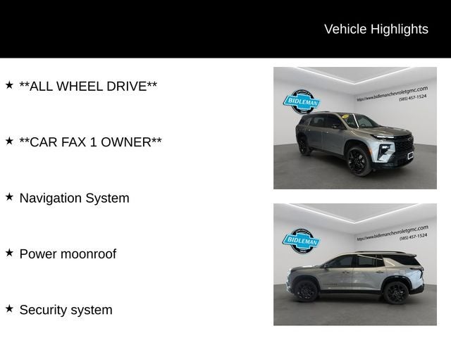 2024 Chevrolet Traverse RS