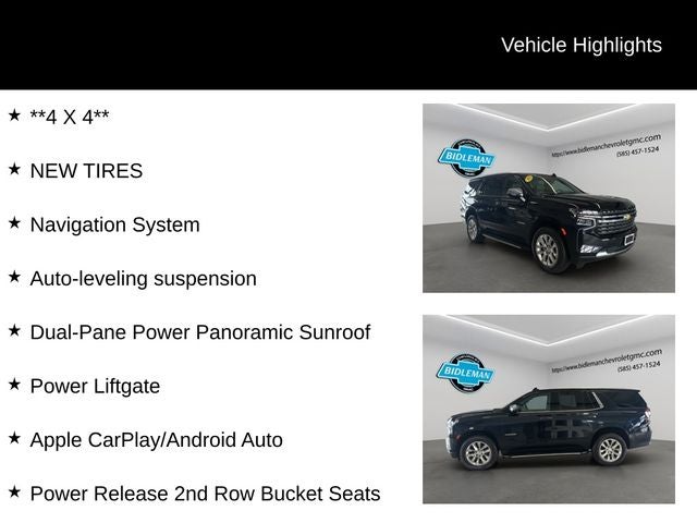 2022 Chevrolet Tahoe Premier