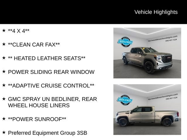 2025 GMC Sierra 1500 Elevation X31