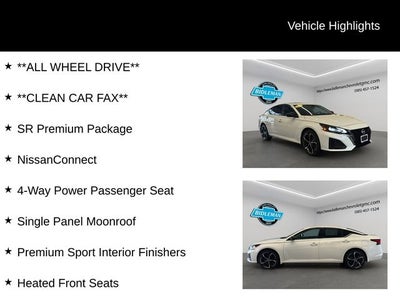 2024 Nissan Altima 2.5 SR