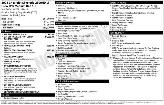 2024 Chevrolet Silverado 2500HD LT Z71
