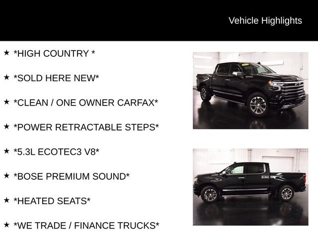 2024 Chevrolet Silverado 1500 High Country Z71